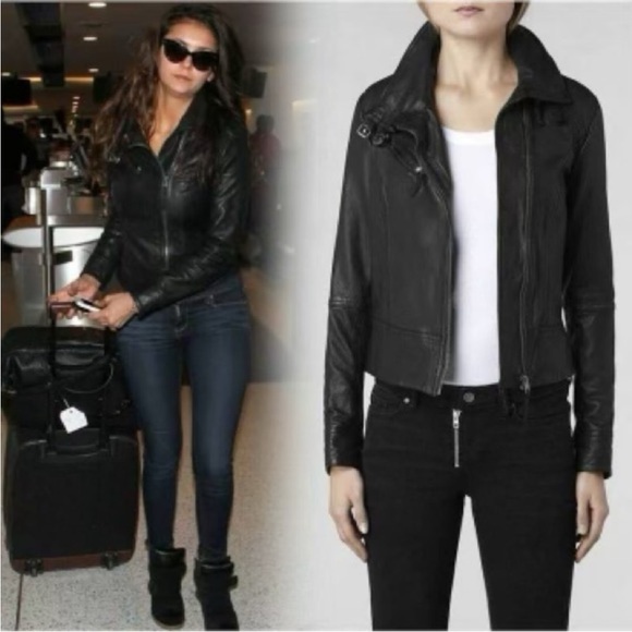 All Saints leather jacket - Picture 2 of 8